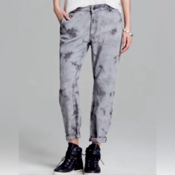 L'AGENCE Denim - NWT L’agence La’T Tie Dye Boyfriend Pants